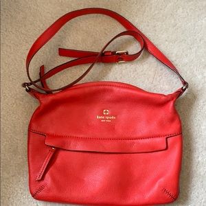 Kate Spade red crossbody